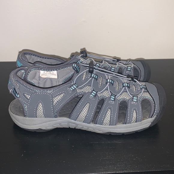 Khombu Crystal Sport Sandals. Size 8 - Picture 1 of 9